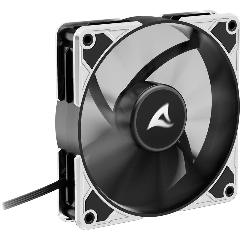 Afbeelding laden in galerijviewer, Sharkoon silentstorm bw120 pwm case fan (120 x 120 x 25 mm)
