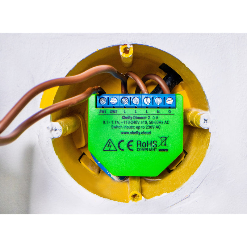 Afbeelding laden in galerijviewer, Shelly dimmer 2 - dimmer - binnen - 200w - groen
