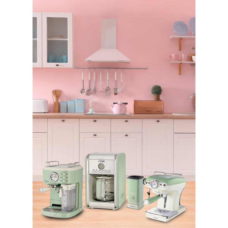 Afbeelding laden in galerijviewer, Ariete vintage american coffee machine 1342 04 koffieapparaat (lichtgroen)
