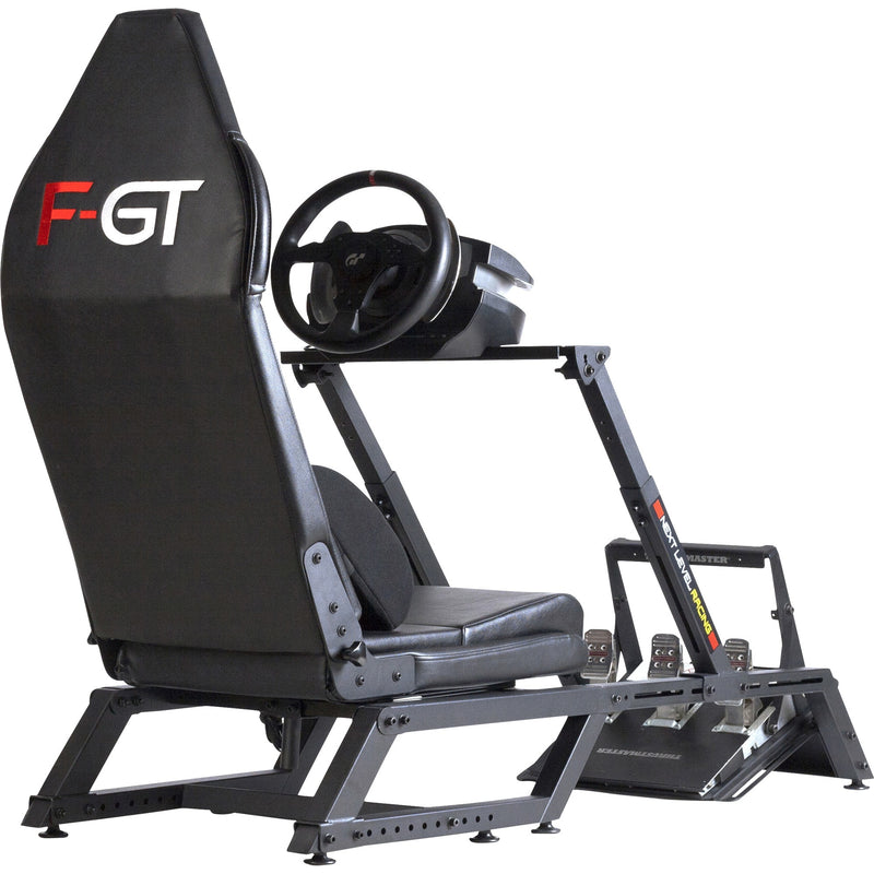 Afbeelding laden in galerijviewer, Next level racing f-gt formula and gt simulator cockpit racing simulator (zwart (mat))
