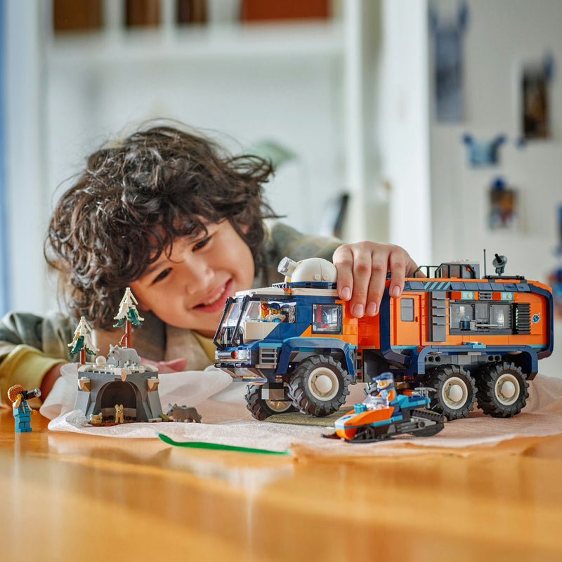 Afbeelding laden in galerijviewer, Lego ® city laboratoriumtruck op de noordpool bouwset - 60471
