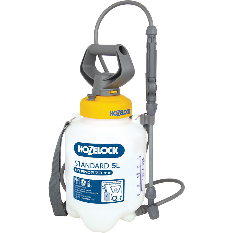 Afbeelding laden in galerijviewer, Hozelock standard 5 liter drukspuit (wit geel)
