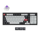 Keychron q5 he qmk wireless custom keyboard (zwart, us lay-out (qwerty), gateron double-rail magnetic nebula, 96%, rgb leds, osa double-shot pbt, hot swap, knob, 2.4ghz | bluetooth 5.1 | usb-c)