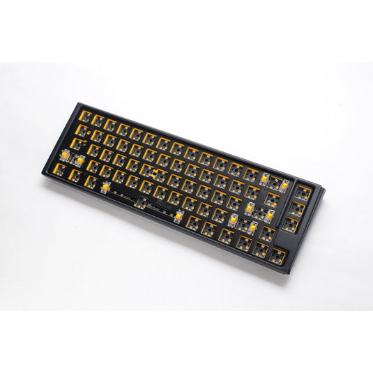 Ducky one 3 sf ansi layout barebone rgb mechanisch toetsenbord (zwart, us lay-out (qwerty), 65%, rgb leds, hot swap, barebone)