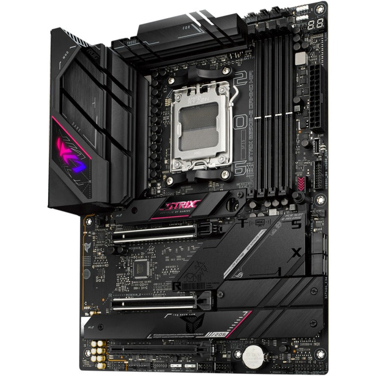 Afbeelding laden in galerijviewer, Asus rog strix b650e-e gaming wifi socket am5 moederbord (zwart, raid, 2.5 gb-lan, wi-fi 6e, bt, sound, atx)
