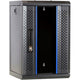 Dsi 10 inch 9u serverkast met glazen deur server rack