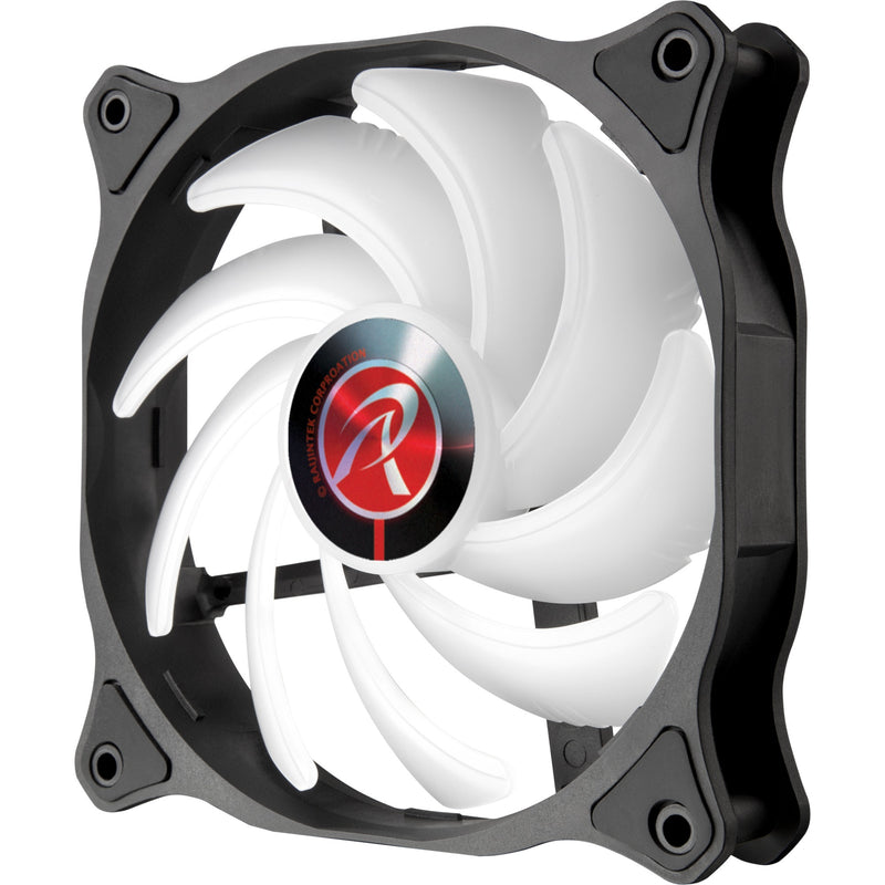 Afbeelding laden in galerijviewer, Raijintek eos 12 rbw add-2 rgb case fans (zwart, 2 stuks, 120 x 120 x 25 mm, pwm)

