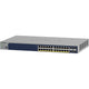 Netgear 24-port gigabit ethernet poe+ smart switch with 4 sfp ports (gs728tppv3)