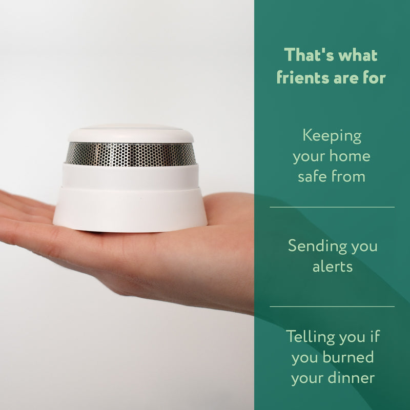 Afbeelding laden in galerijviewer, Frient intelligent smoke alarm melder (wit, zigbee 3.0)
