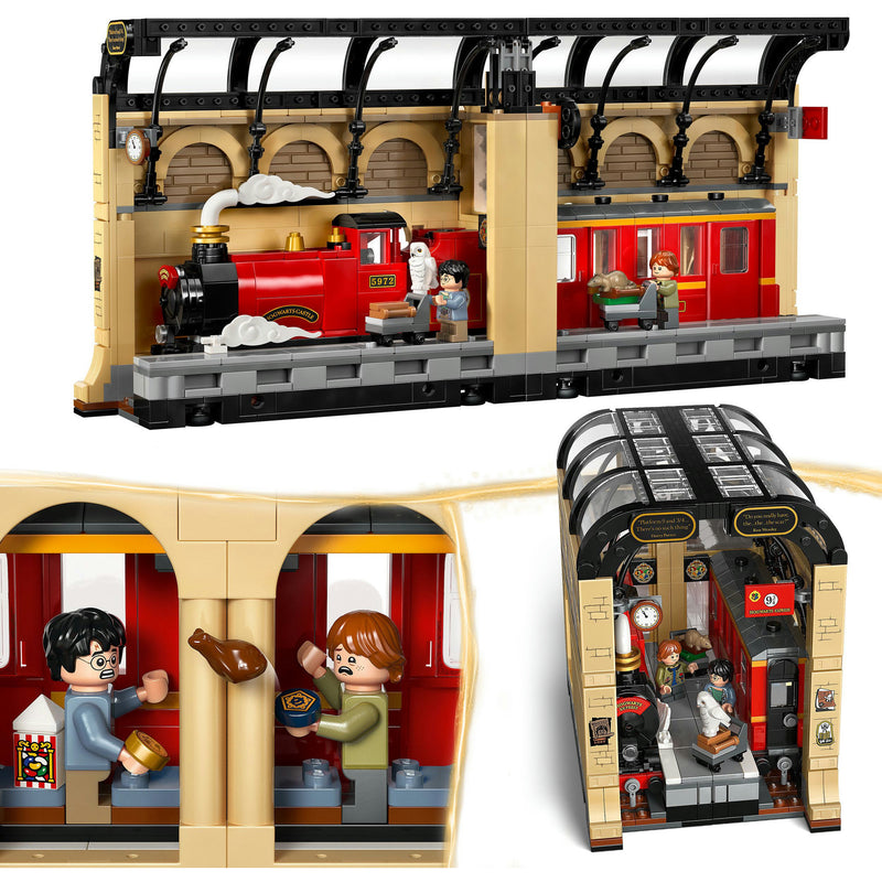Afbeelding laden in galerijviewer, Lego harry potter boekensteun: de zweinstein express bouwpakket - 76450
