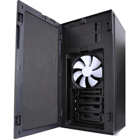 Fractal design define r5 midi tower behuizing (zwart | 4x usb-a)