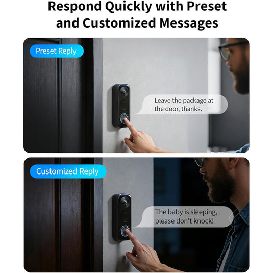 Aqara doorbell camera g400 select wired - 2k deurbelcamera met poe