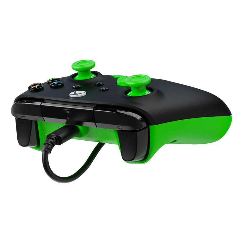 Afbeelding laden in galerijviewer, Turtle beach rematch core bedrade controller (zwart groen, xbox serie x|s, xbox one, pc)
