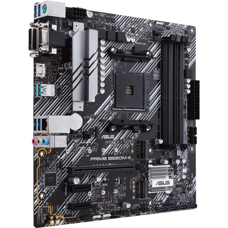Afbeelding laden in galerijviewer, Asus prime b550m-a socket am4 moederbord (raid, gb-lan, sound, µatx)
