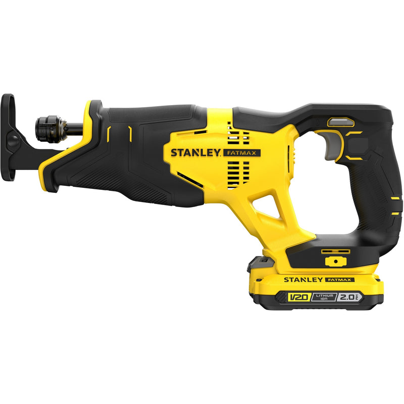 Afbeelding laden in galerijviewer, Stanley sfmcs300d2k fatmax® v20 accu reciprozaag 18v 2.0ah in koffer
