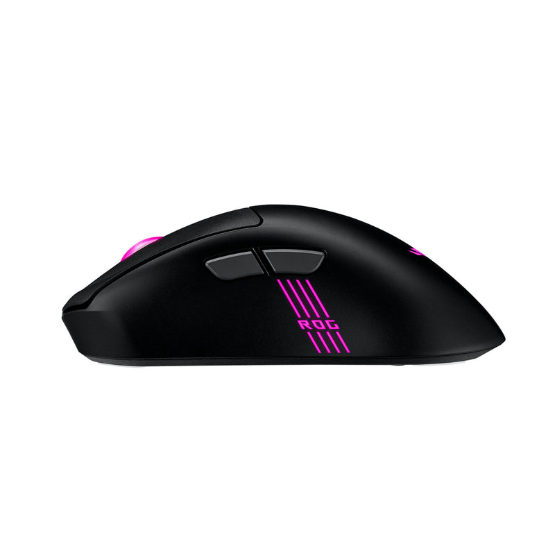 Afbeelding laden in galerijviewer, Asus rog keris ii origin gaming mouse (zwart, 42.000 dpi, rgb, usb, 2.4ghz, bluetooth)
