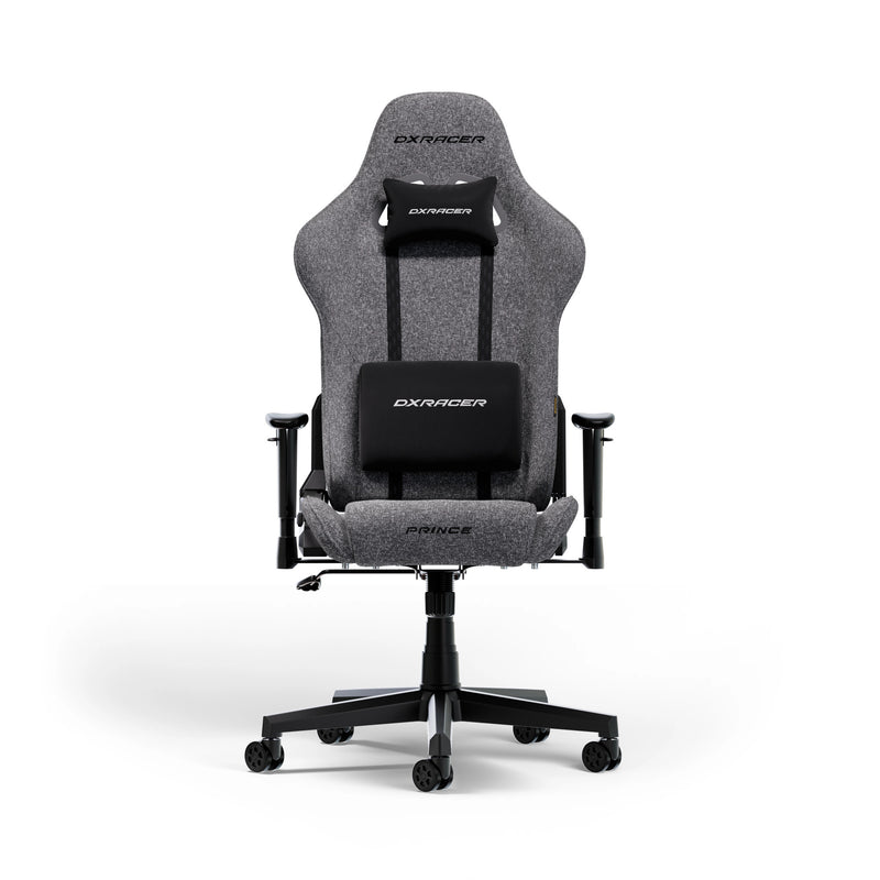 Afbeelding laden in galerijviewer, Dxracer prince l grey fabric gamestoel (grijs)
