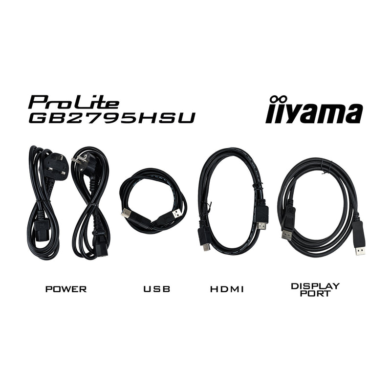 Afbeelding laden in galerijviewer, Iiyama g-master gold phoenix gb2795hsu-b1 27 gaming monitor (zwart, 1x displayport, 1x hdmi, 4x usb-a, 280 hz)
