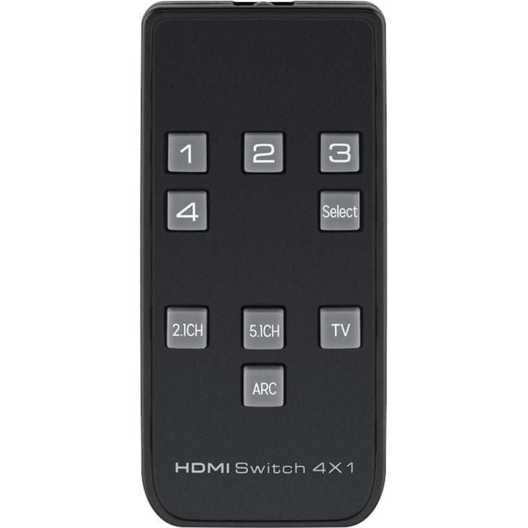Afbeelding laden in galerijviewer, Goobay hdmi switch 4-1 audio output 4k kvm-switch (zwart)
