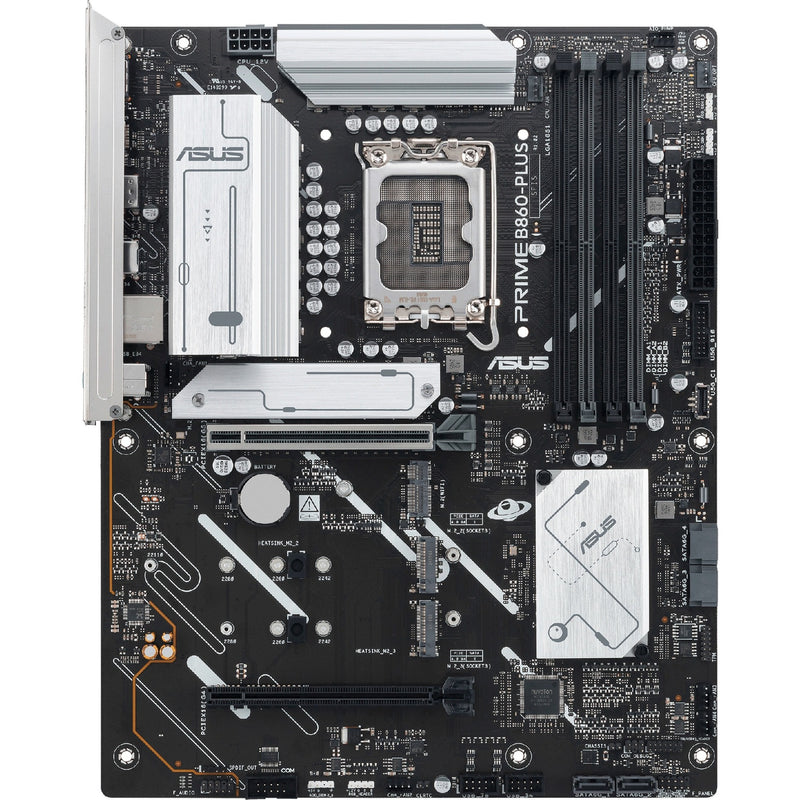 Afbeelding laden in galerijviewer, Asus prime b860-plus-csm socket 1851 moederbord (raid, 2.5 gb-lan, sound, atx)
