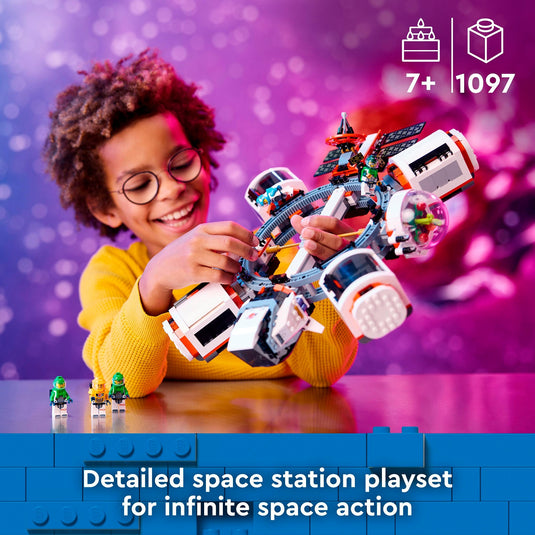 Lego city - modulair ruimtestation constructiespeelgoed (60433)