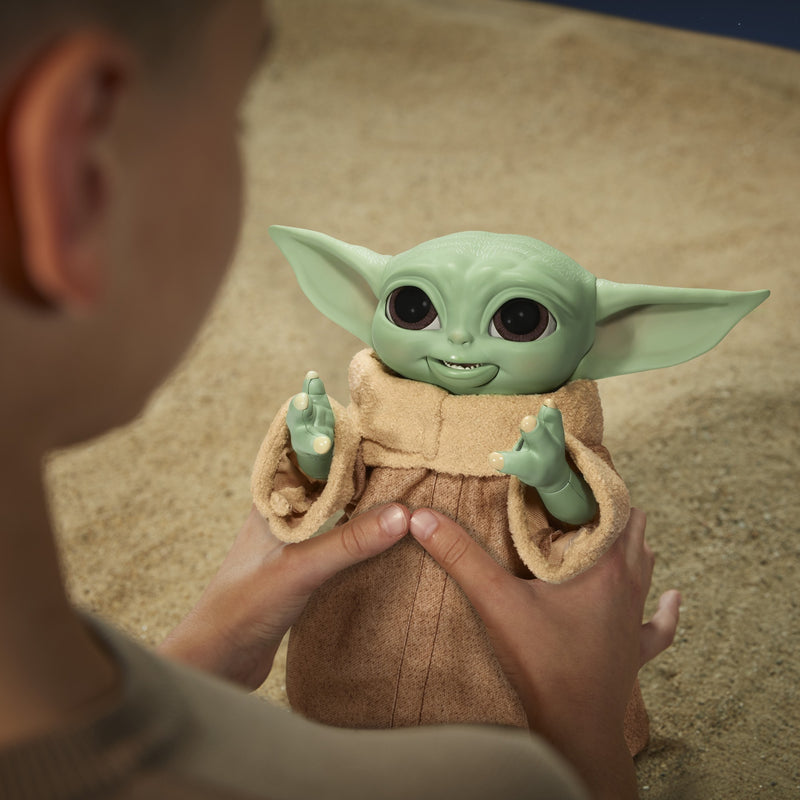 Afbeelding laden in galerijviewer, Hasbro star wars - galactic snackin’ grogu speelfiguur
