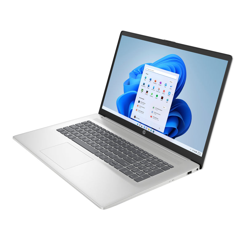 Afbeelding laden in galerijviewer, Hp 17-cn3053nd (bn6m0ea) 17.3 laptop (zilver | i5-1334u | iris xe graphics | 8 gb | 512 gb ssd)
