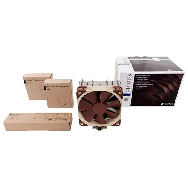 Afbeelding laden in galerijviewer, Noctua nh-u12s cpu-koeler (pwm-aansluiting)
