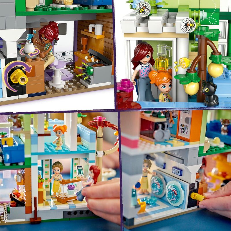 Afbeelding laden in galerijviewer, Lego friends - heartlake city appartementen en winkels constructiespeelgoed (42670)
