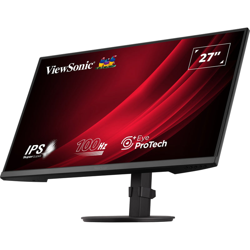 Afbeelding laden in galerijviewer, Viewsonic vg2708a-mhd 27 monitor (zwart, 1x hdmi, 1x displayport, vga, sound, 100 hz)
