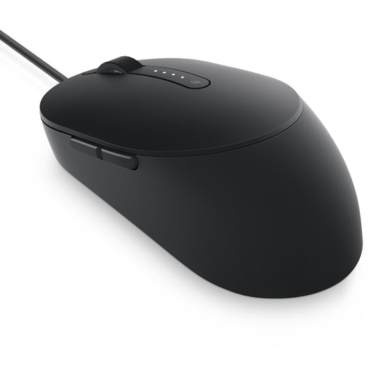 Dell laser wired mouse ms3220 (zwart, 3200 dpi)