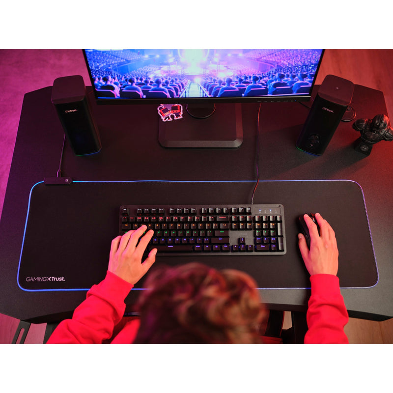Afbeelding laden in galerijviewer, Trust gxt 612 cetic pc-luidspreker (zwart, bluetooth, rgb)
