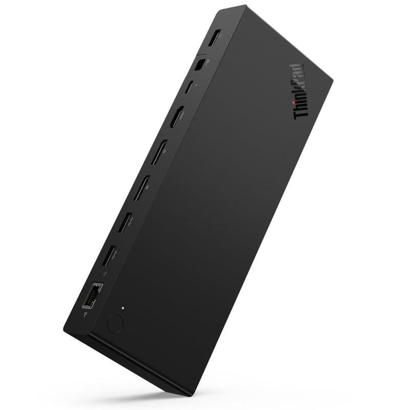 Afbeelding laden in galerijviewer, Lenovo thinkpad thunderbolt 4 smart dock gen2 7500 dockingstation (zwart)
