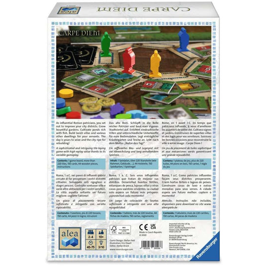 Ravensburger carpe diem bordspel (engels, 2 - 4 spelers, 45 - 75 minuten, vanaf 10 jaar))
