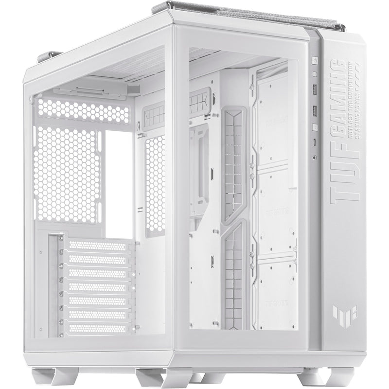 Afbeelding laden in galerijviewer, Asus tuf gaming gt502 midi tower behuizing (wit | 2x usb-a | 1x usb-c | tempered glass)

