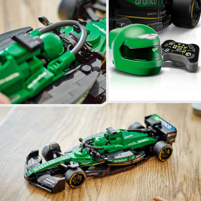 Afbeelding laden in galerijviewer, Lego speed champions aston martin aramco f1 amr24 racewagen set - 77245
