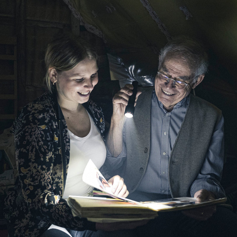 Afbeelding laden in galerijviewer, Ledlenser p6r zaklamp (zwart, 1200 lm, 6000-7500k)

