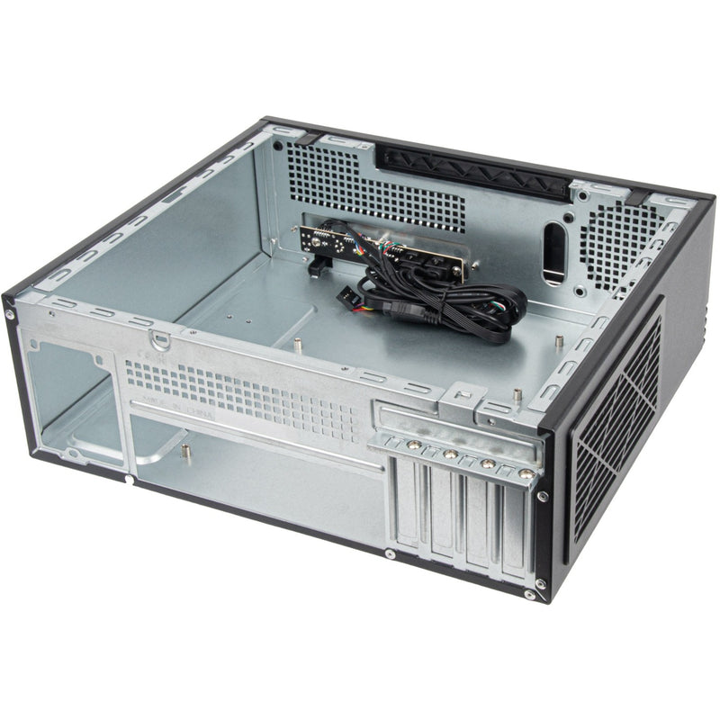 Afbeelding laden in galerijviewer, Silverstone sst-ml11b htpc behuizing (zwart | 4x usb-a)
