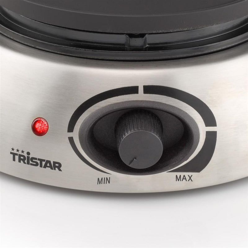 Afbeelding laden in galerijviewer, Tristar fo-1100 fondue (roestvrij staal, 8 personen, 1300 w, geschikt voor olie, chocolade en kaas)
