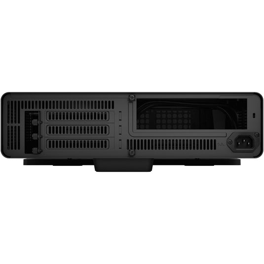 Fractal design ridge black mini tower behuizing (zwart | 2x usb-a | 1x usb-c)