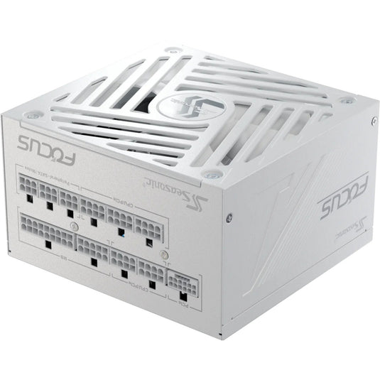 Seasonic focus gx-1000 atx3.1 modulaire 1000 watt voeding (wit, 3x pcie)