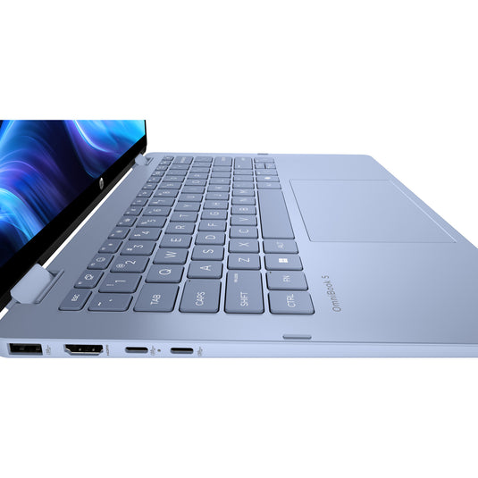 Hp omnibook 5 flip 2-in-1 laptop 14-fp0075nd 14 laptop (zilver | core 7-150u | intel graphics | 16 gb | 512 gb ssd | touch | oled)