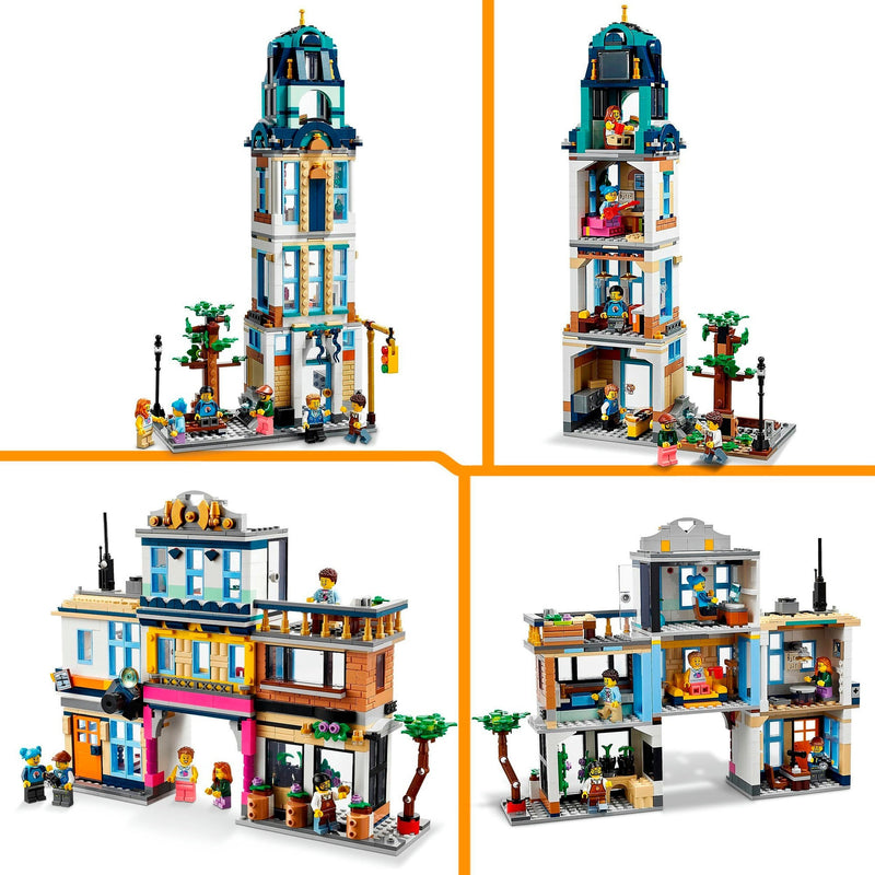 Afbeelding laden in galerijviewer, Lego creator 3-in-1 - hoofdstraat constructiespeelgoed (31141)

