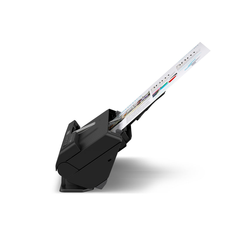 Afbeelding laden in galerijviewer, Epson es-c320w compacte a4-documentscanner met wi-fi-connectiviteit en u-traject (zwart, a4, a5, a6, b5)
