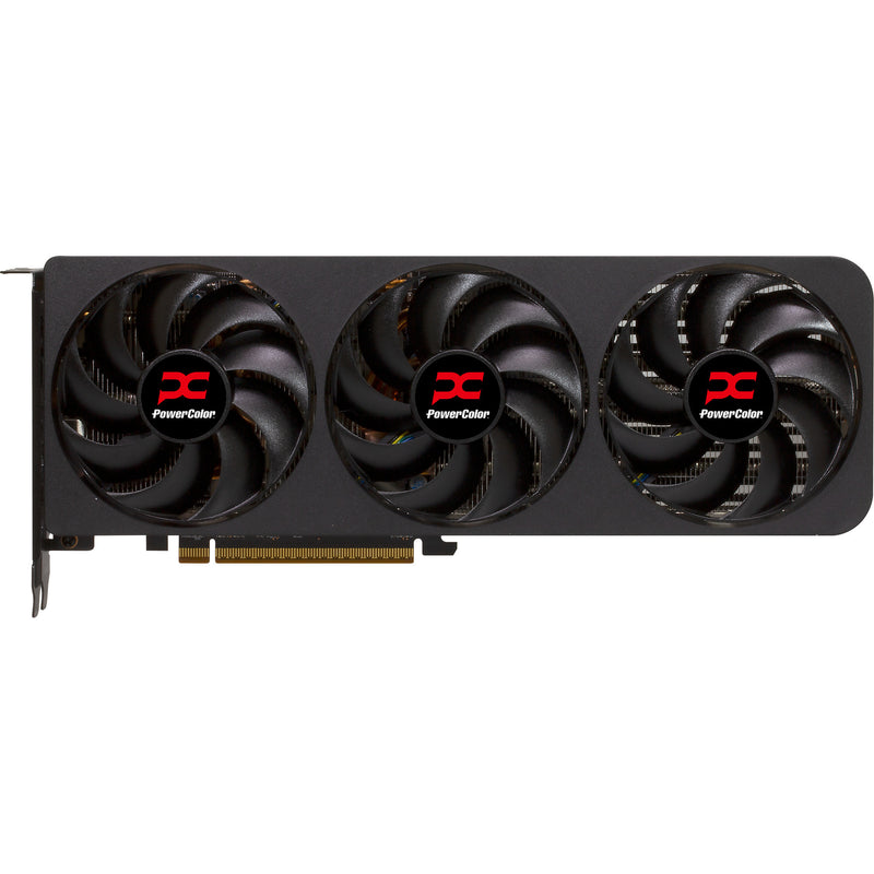 Afbeelding laden in galerijviewer, Powercolor radeon rx 9070 gre reaper 12gb gddr6 grafische kaart (zwart, rdna4, 3x displayport, 1x hdmi 2.1)
