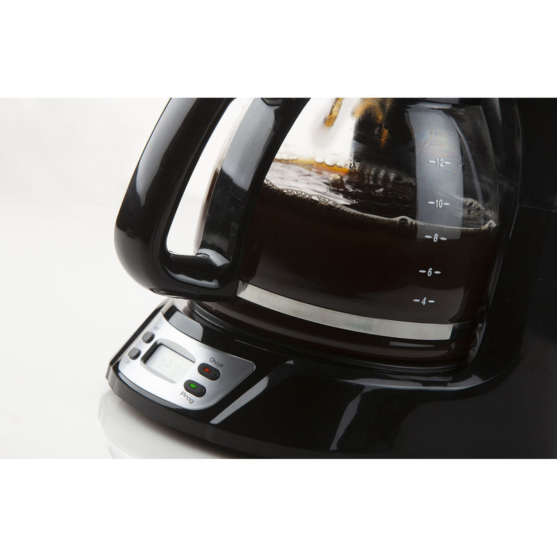 Afbeelding laden in galerijviewer, Domo koffiezet met timer en display do708k koffiefiltermachine (zwart, 1,5 liter)
