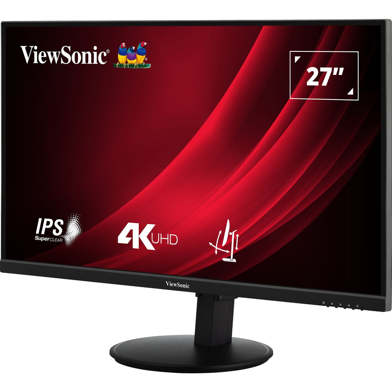 Afbeelding laden in galerijviewer, Viewsonic vg2708-4k 27 monitor (zwart (mat), 1x displayport, 2x hdmi, 2x hdmi, 1x displayport)
