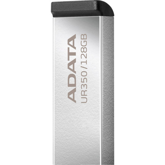 Adata ur350 128 gb usb-stick (nikkel zwart, usb-a 3.2 gen 1 (5 gbit s))