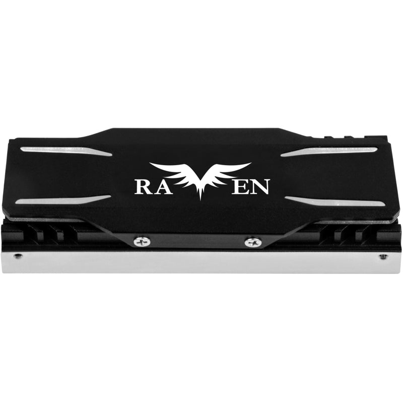 Afbeelding laden in galerijviewer, Silverstone tp03-argb heatsink (zwart, geschikt voor m.2 2280 ssd)
