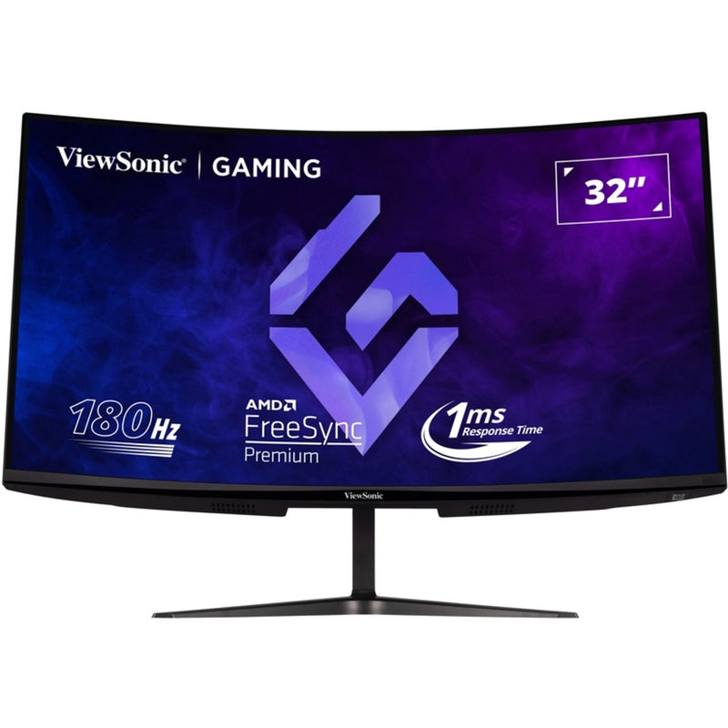 Afbeelding laden in galerijviewer, Viewsonic vx3218c-2k 32 curved gaming monitor (zwart, 1x displayport, 2x hdmi, 180 hz, 2x hdmi, 1x displayport, 180 hz)
